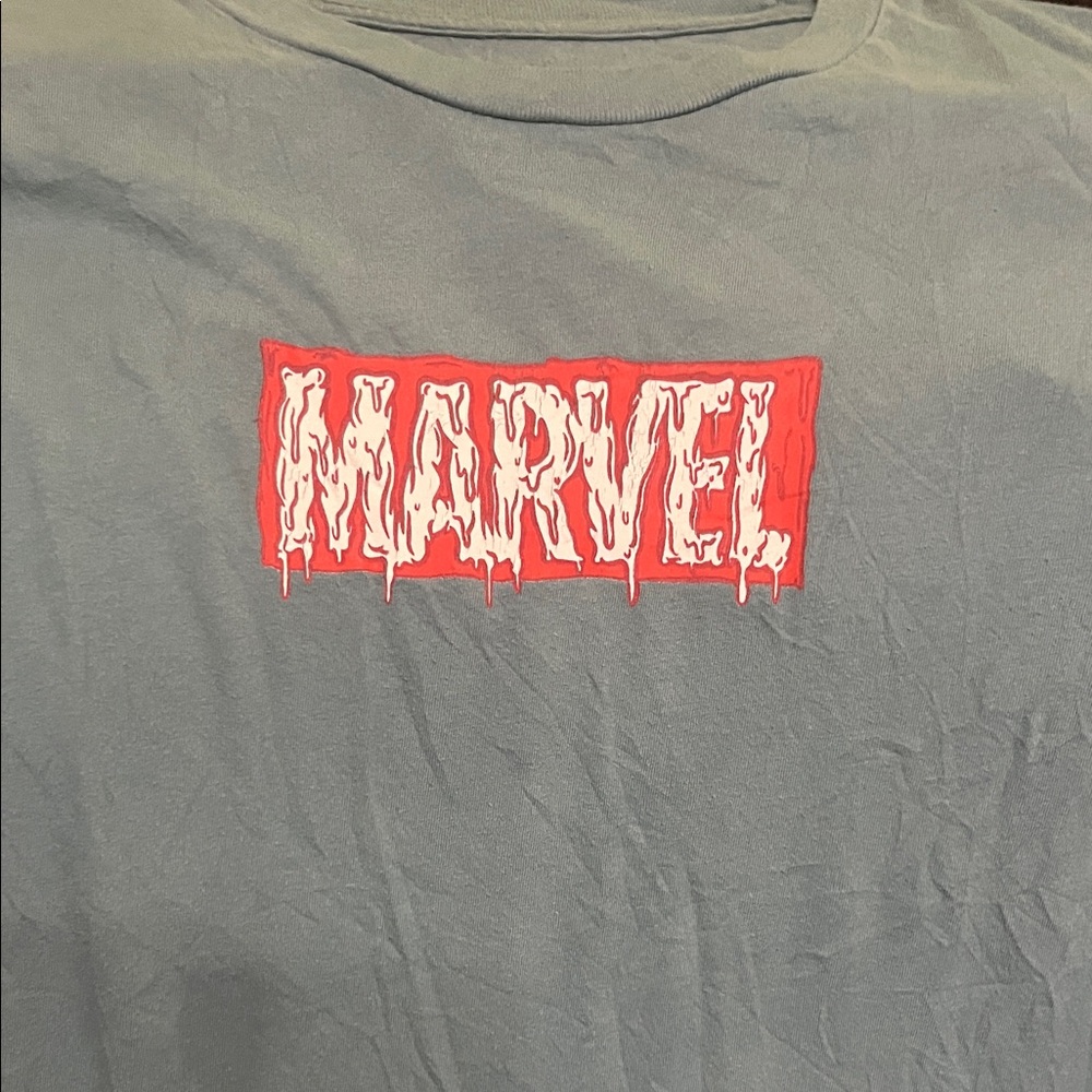 Marvel Eat Universe Character Ice Cream Cones Medium Long Sleeve Shirt